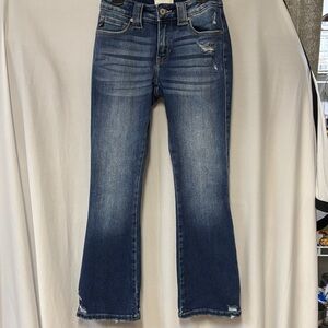 KanCan Dark Blue Flare Jeans